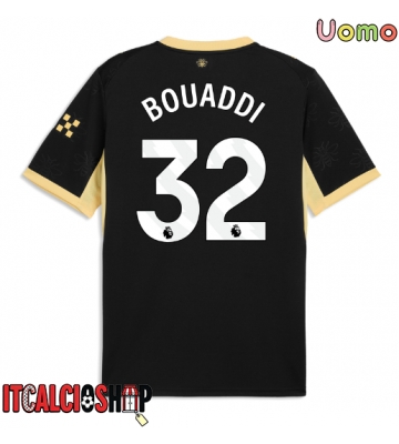 Manchester City Ayyoub Bouaddi #32 Seconda Maglia 2026-27 Manica Corta